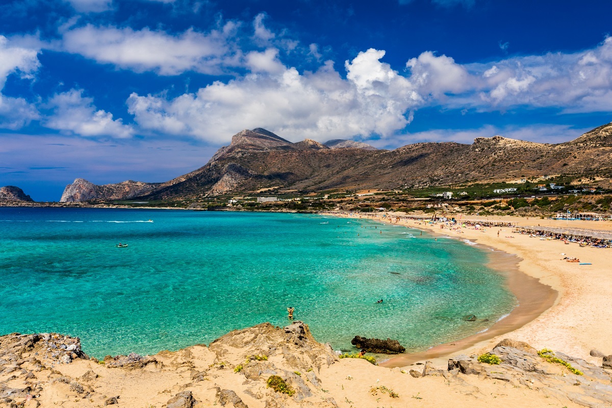 Phalasarna Beach: Where Pink Sand Meets the Crystal Water of the Aegean