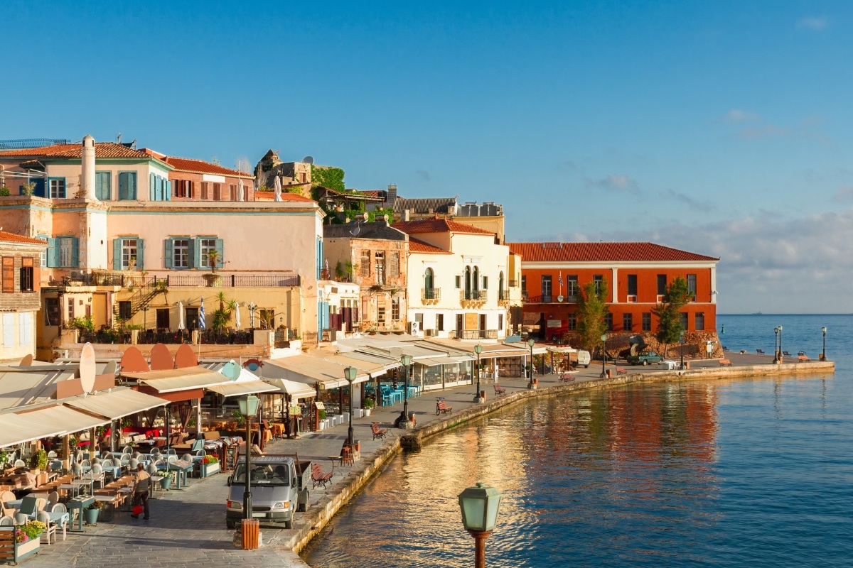 A morning walk in Chania